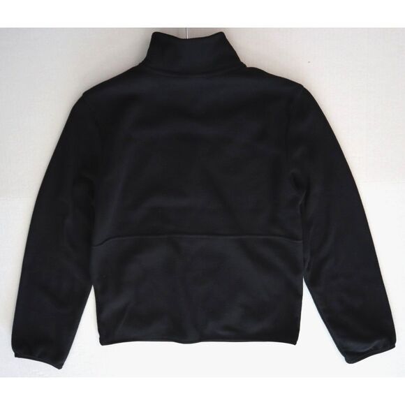 The North Face Teen Kid's Sz Medium Black Glacier 1/4 Zip Fleece Pullover - Picture 7 of 7
